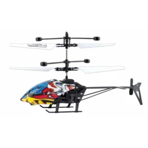 2.5CH Camouflage Graffiti USB Charging Electric Light RC Helicopter RTF - Graffiti Blue+Red