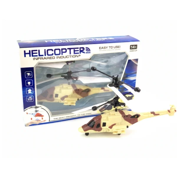 Dual Motor RC Helicopter Kids Toys - Red BNF - Image 6