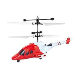 Dual Motor RC Helicopter Kids Toys - Red BNF